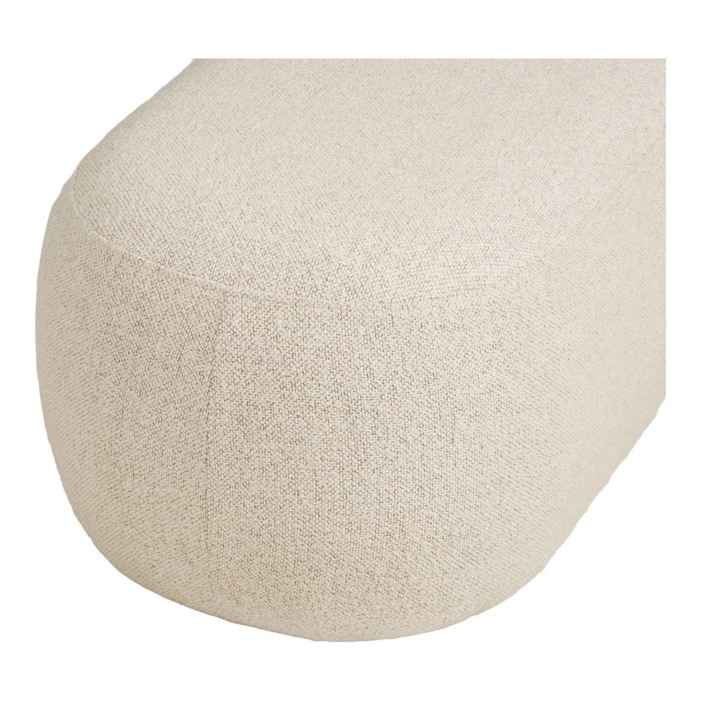 Panca Blossomville, Bianco, Poliestere, 50x100x38 cm