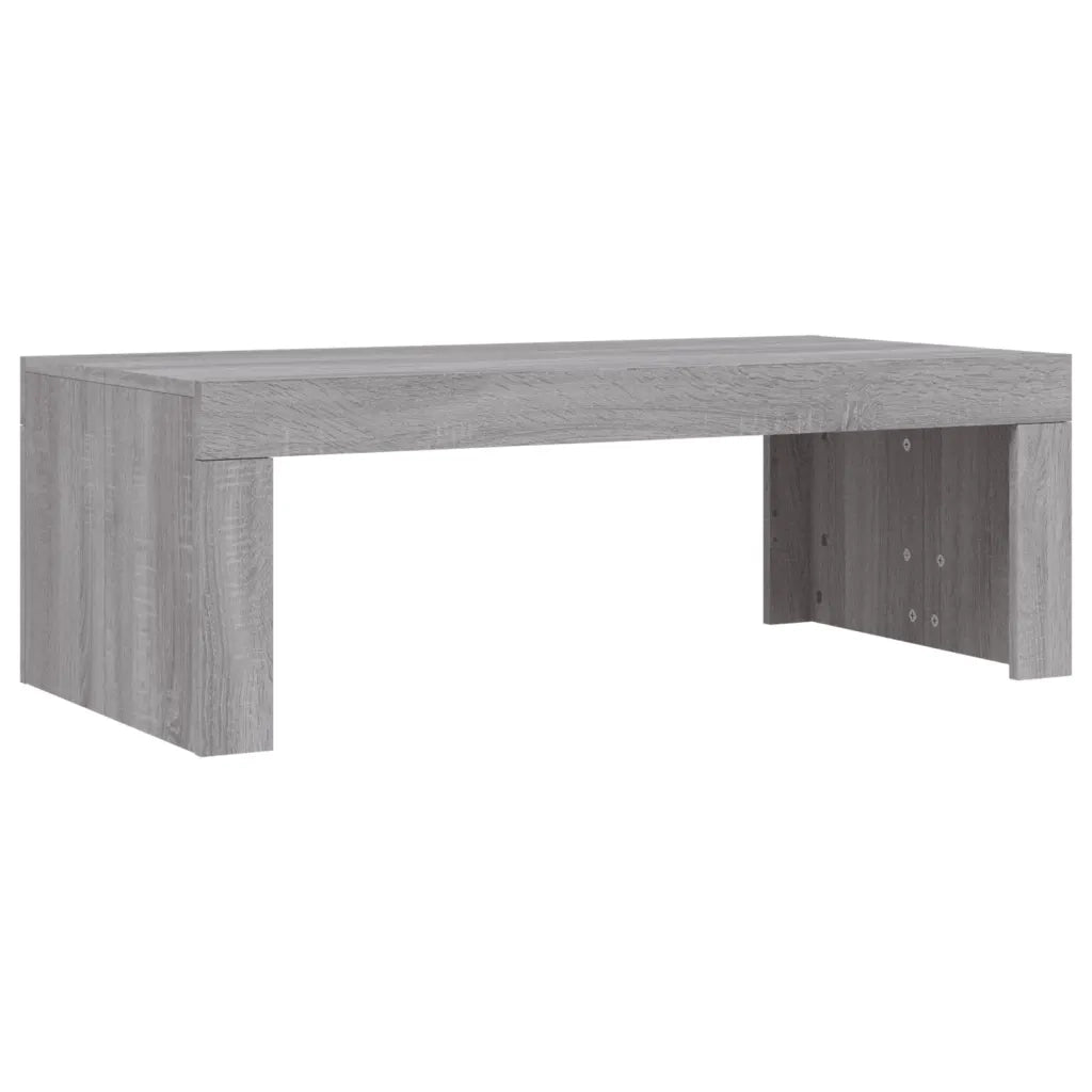 Tavolino da Salotto-Tavolino da soggiorno-Tavolo Grigio Sonoma 102x50x36cm Legno Multistrato 700840