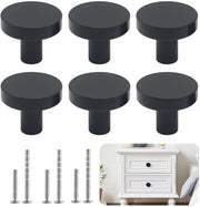 Maniglioni per armadi a mano - Finitura elegante - Nero - Maniglie per armadi cucina - Installazione semplice - Adatto per B...
