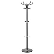 Appendiabiti Cory In Metallo Nero Dimensione 43x37x174cm