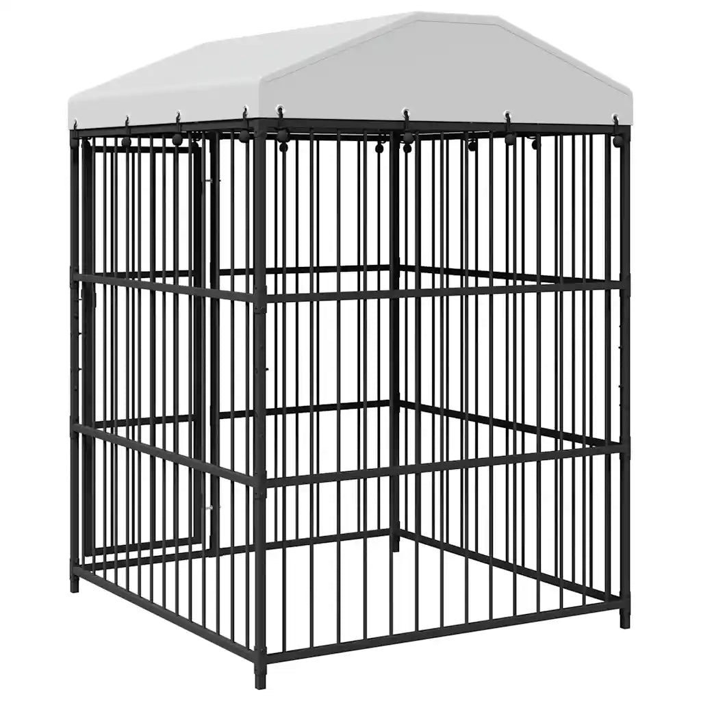 Canile da Esterno con Tetto 150x150x210 cm cod mxl 59410