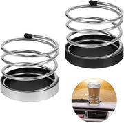 Bicchieriere per auto 2-pack bicchieriere per auto becheriere in acciaio bicchieriere per bottiglia adatta per auto e camion bicchieriere universale per bere kaffè, acqua e cellulari