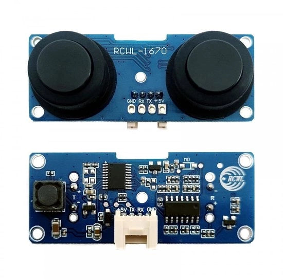 Modulo di Distanza Acqua-Resistente - Sensore Ultrasuono - Trasmettitore - Portata 400 cm - Alimentazione 3-5 V - Consumo di Corrente Basso - Sensore di Distanza