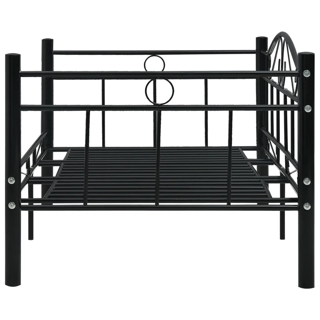 Telaio Divano letto | Sof¨¤ letto | Letto singolo Nero in Metallo 90x200 cm