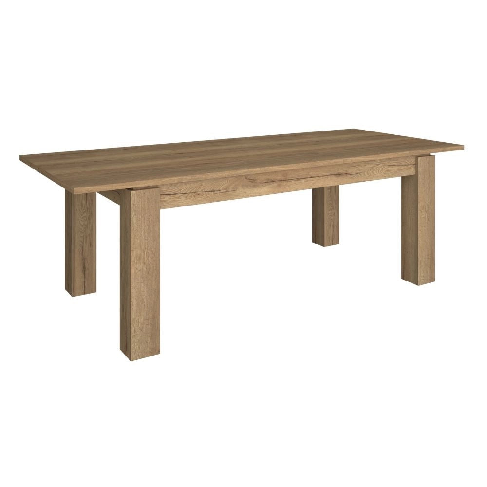 Tavolo allungabile 1475 rovere con allunga centrale 190x90x76H