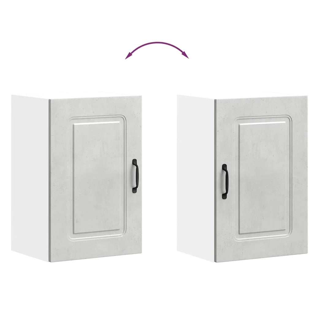 Pensile da Cucina Kalmar Grigio Cemento in Legno Multistrato 853551