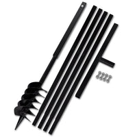 Vanga e trivella manuale 120 mm con punta trapano prolunga attrezzi garage officina fai da te 3402075