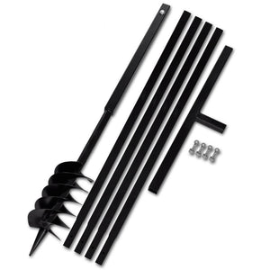 Vanga e trivella manuale 120 mm con punta trapano prolunga attrezzi garage officina fai da te 3402075