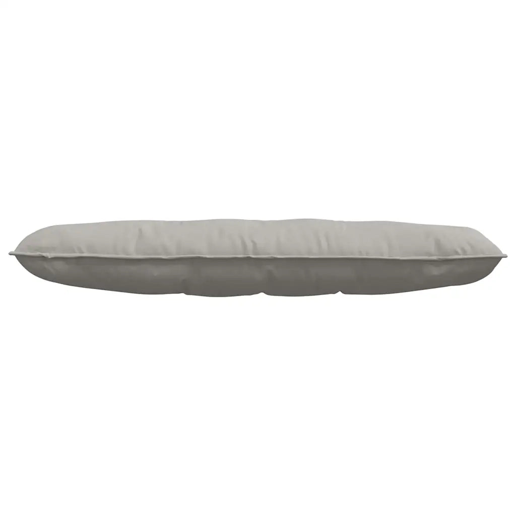 Cuscino per Schiena | Cuscino dorsale Grigio chiaro 140 x 50 cm