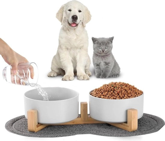 Ciotola per Cibo Animale in Ceramica con Doppia Ciotola per Cani Ciotola per Cibo Animale in Ceramica con Ciotola per Gatti 

Modello: 
Dimensioni: 
Materiali: 
Peso: 
Capacità: 
Colore: 
Compatibilità: 
Garanzia: