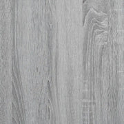 Giroletto con Testiera e Pediera Grigio Sonoma 75x190 cm