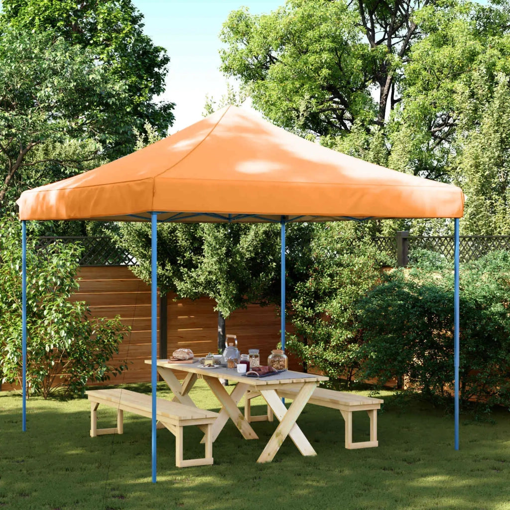 Tenda Party Arancione 292 x 292 x 315 cm Tessuto Oxford 42023551