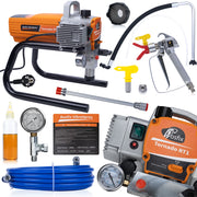 Agitatore Verniciatore Tornado RT1 – 1700W, 22MPA, 2,2L/min | Alta Efficienza e Precisione | Per Grandi Superfici