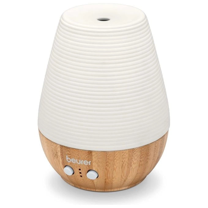 Beurer 606.26 LA 40 Diffusore Aromaterapico Ultrasuoni 180 ml 12 W LED 7 Colori Timer Spegnimento Automatico colore Bianco