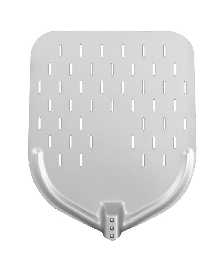 Pala Forata per Pizza 32,4x40,7+160 cm In Alluminio Rossa