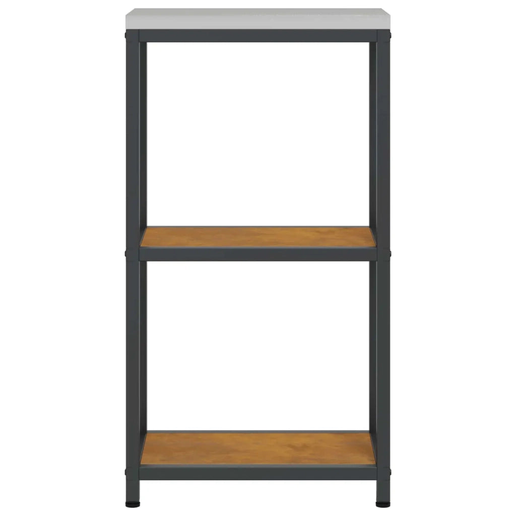 Pensile da cucina | Stoccaggio in cucina HATTEM Ruggine 30 x 50 x 92 cm Acciaio