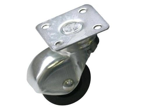 RUOTE RUOTA A CUFFIA SEMPLICE SU PIASTRA Art. 210 RUOTA  mm. 35x17 H.MM.50 PZ24