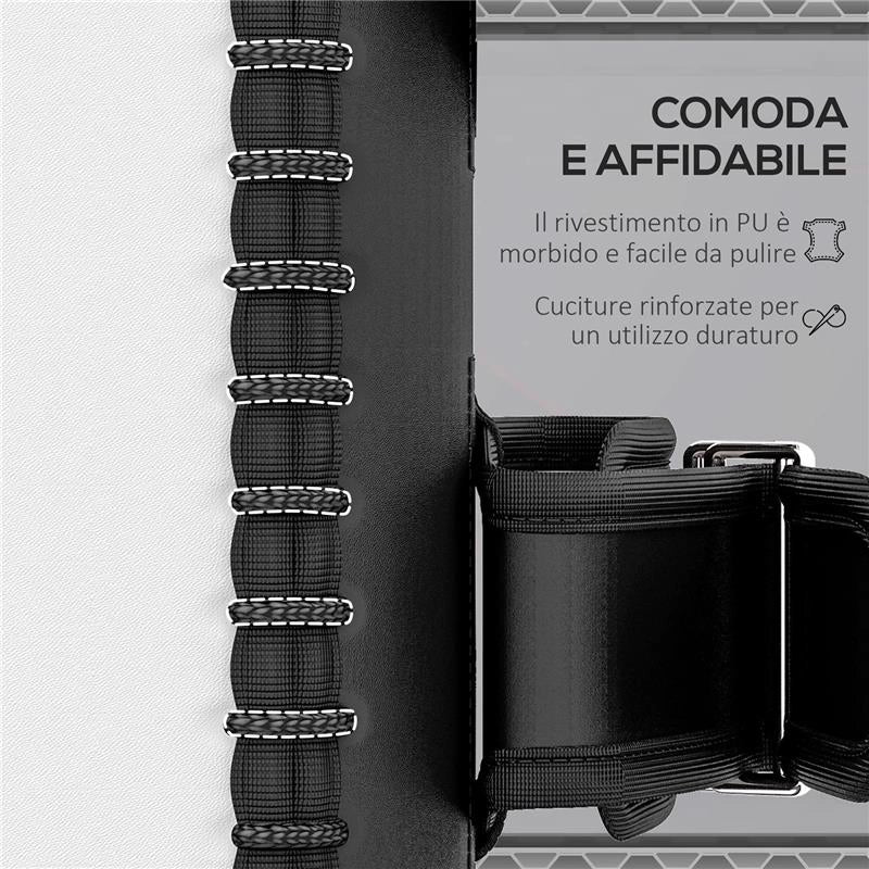 COLPITORE BOXE E MUAY THAI IMBOTTITO PER BRACCIO, IN PU E EPE, 38X20X18 CM, NERO