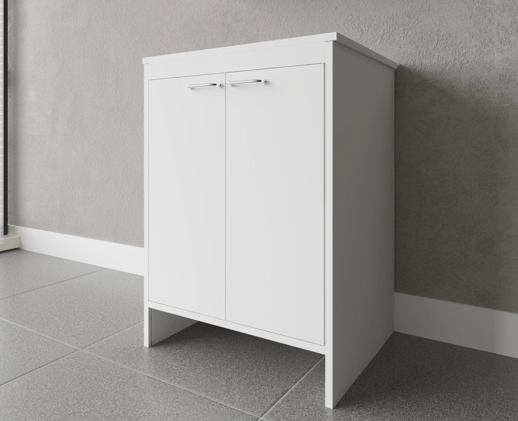 Base for Laundry Composition in PVC, Complete Kit 60x50 cm, Garden Model, Perfect for Functional Spaces
