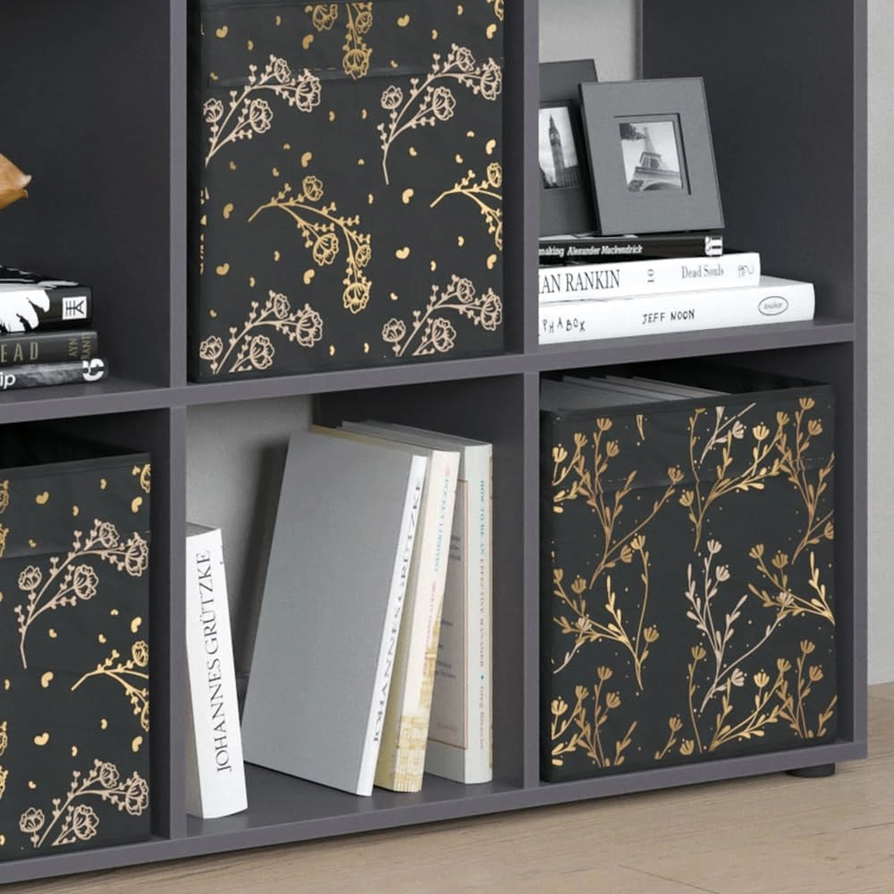Room Divider Cube Shelf Free-Standing Nove Scaffale Soggiorno Storage Moderno 9 Scomparti Decorative File Shelf Storage