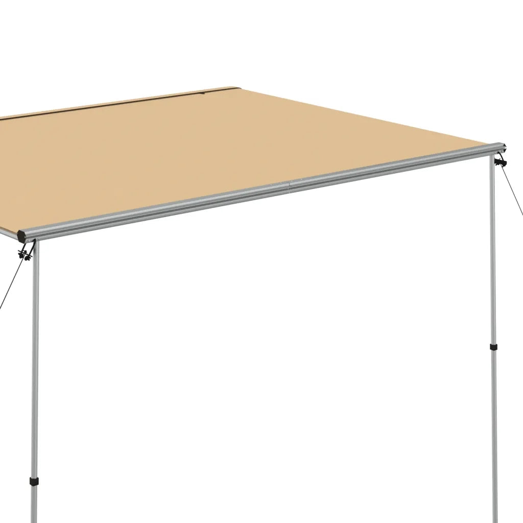 vidaXL Tendalino per Camper e Roulotte 3x2,5x2,15 m Beige