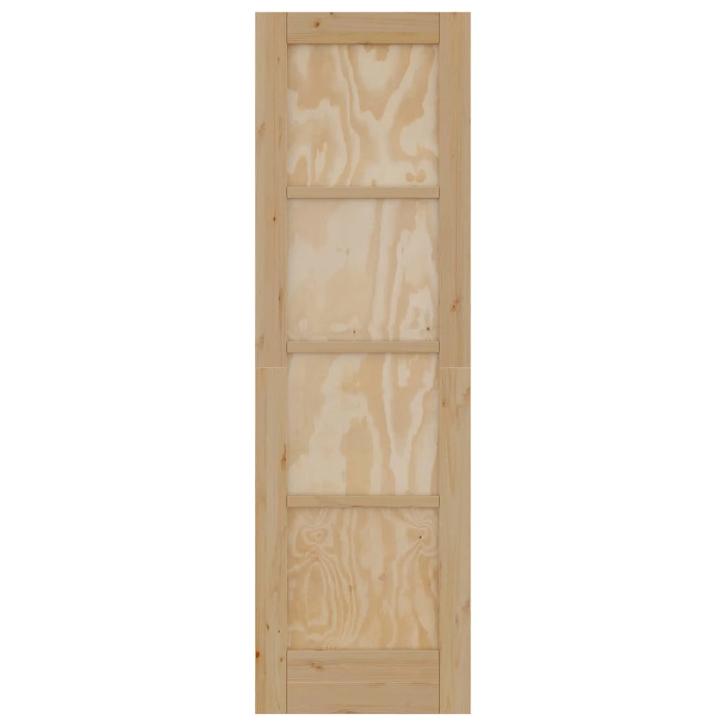Porta Interna Naturale 61 x 198,5 cm Legno compensato