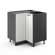 Vicco Mobile ad angolo cucina Bianco casa di campagna 75.6 cm senza piano di lavoro