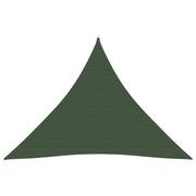 Vela ombreggiante/ombrellone 160 g/m² 4 x 4 x 4 m HDPE verde scuro 02_0009432