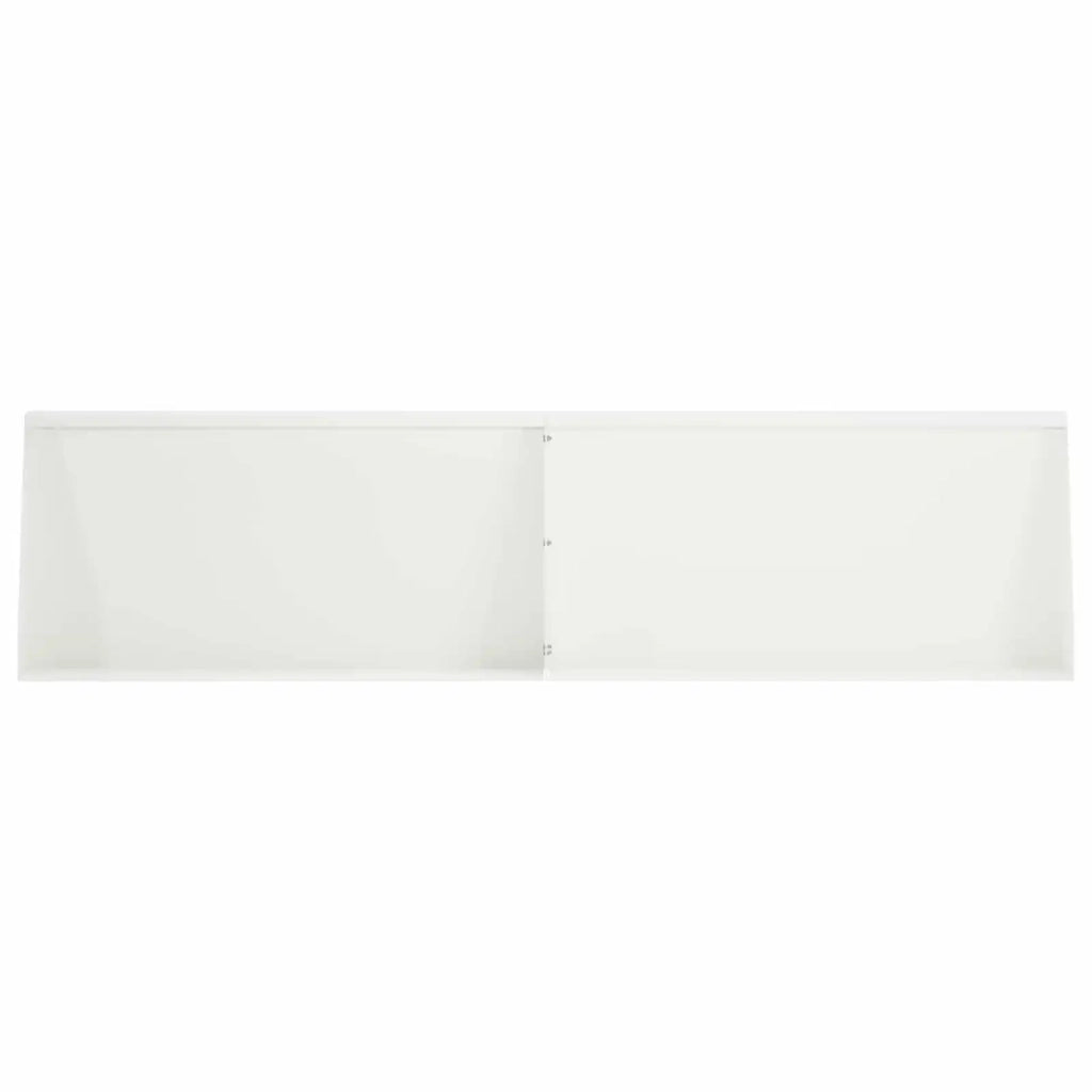 Muro di contenimento 6 pz 80 x 12 x 30 cm Acciaio Bianco 3449178