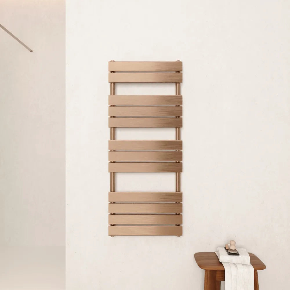 Termoarredo idraulico 1200x500 oro rosa interasse 450 | Andromeda