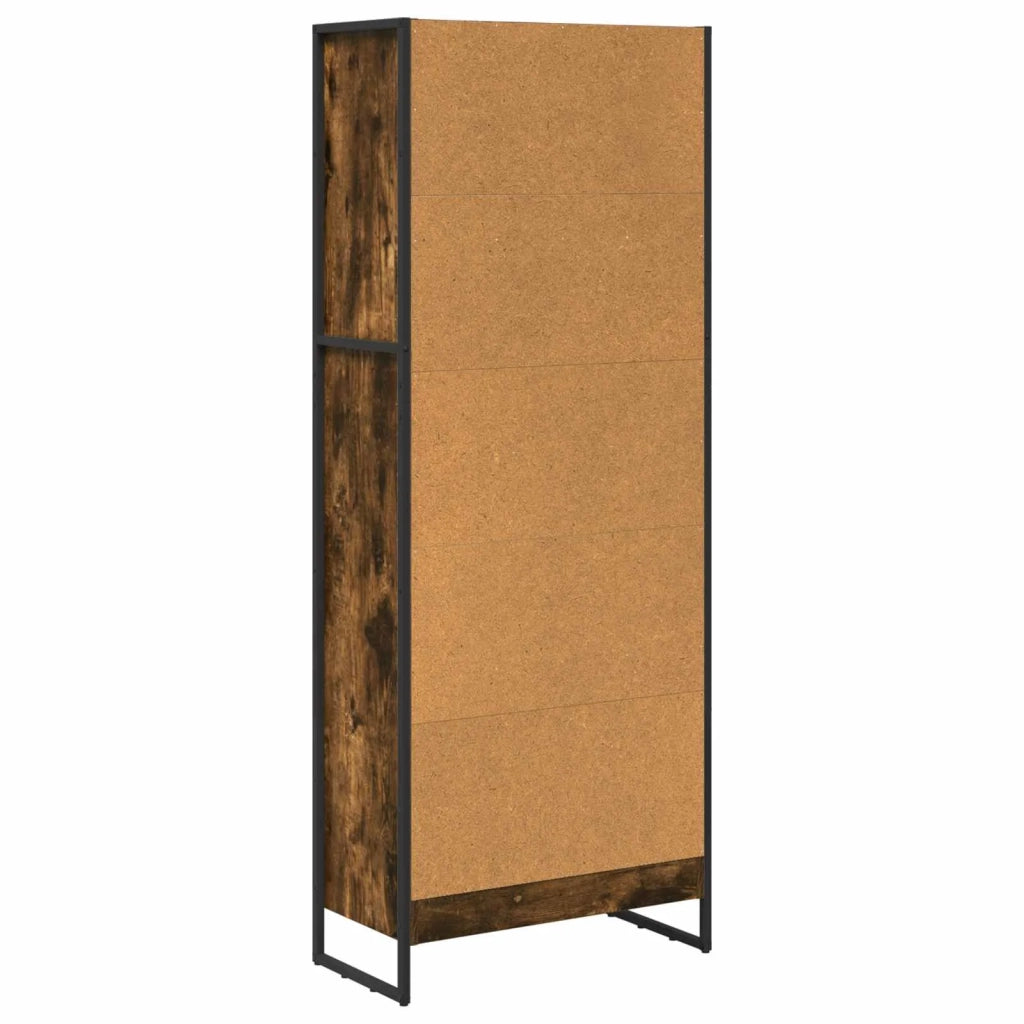 Armadio per Libri Quercia Fumosa 60 x 30 x 155 cm