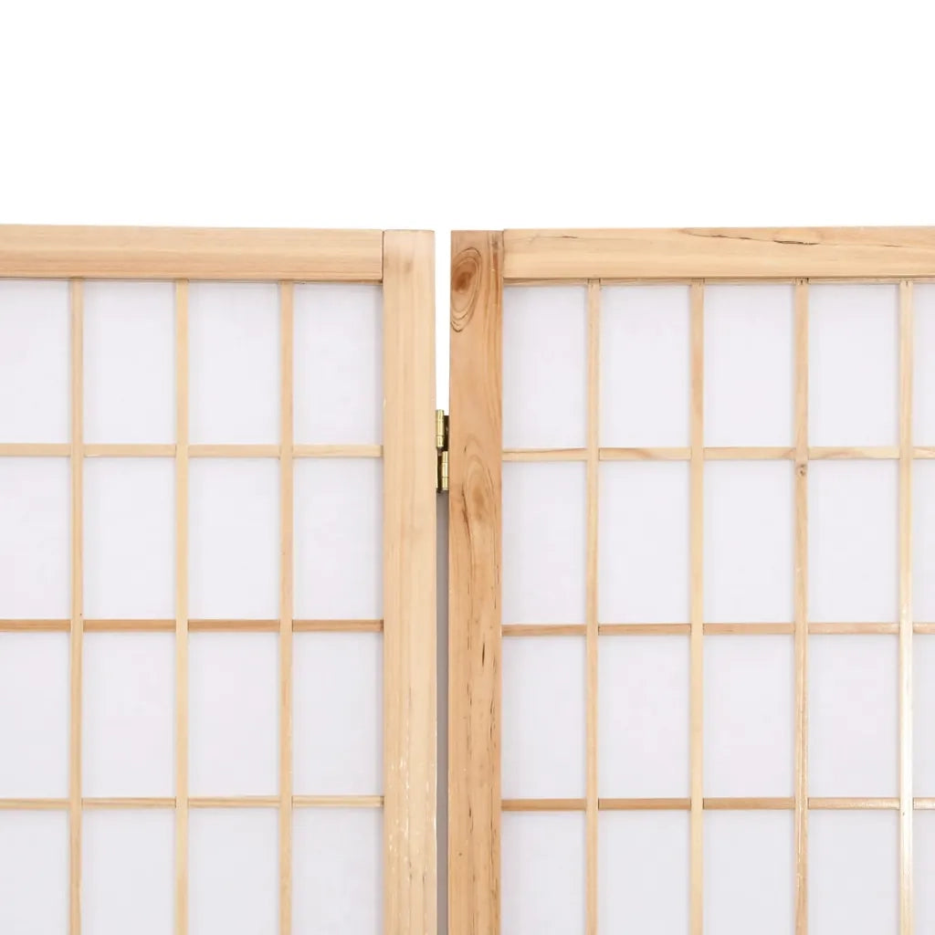 Divisorio Ambienti | Divider per stanze | Paravento Pieghevole 4 Pannelli Stile Giapponese 160x170 cm