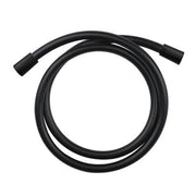 Flessibile doccia nero opaco 150 cm antitorsione in PVC