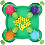 Gioco da tavolo interattivo per bambini - Sfida alla tartaruga affamata - Gioco educativo per sviluppare le riflessi - Adatto a 2-4 giocatori - Da 3 anni in su