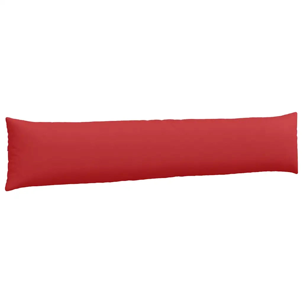 Cuscini da Divano 2 pz | Cuscini per sedie Rosso 200 x 40 cm Tessuto