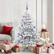Albero di Natale Artificiale con Rami Pieghevoli Bianco 150 cm 3397711