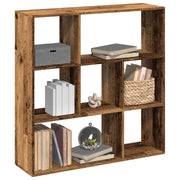 Libreria Divisorio Legno Antico 102x29x103,5 cm in Truciolato 858055