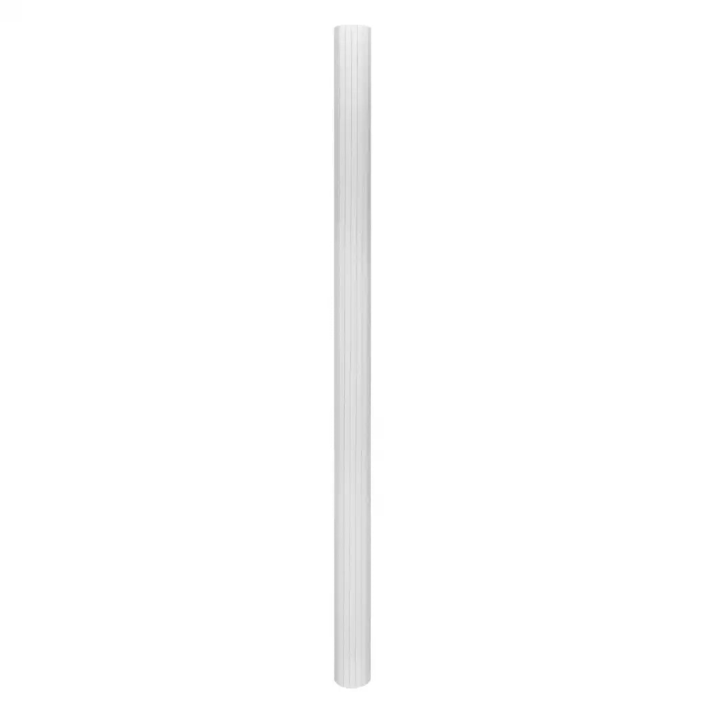 Pannello Divisore per la Stanza in Bambù Bianco Larghezza 250 cm Altezza 165 cm 241670