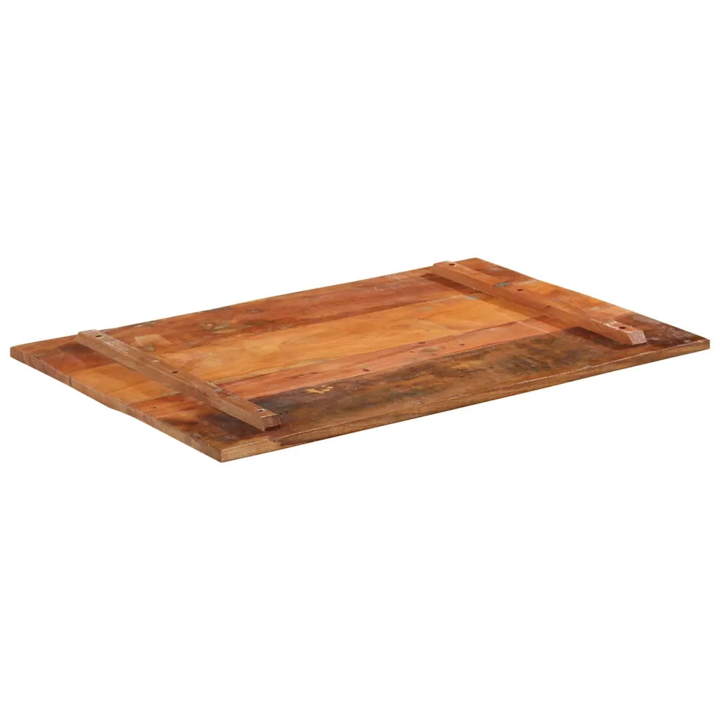 Piano Tavolo Rettangolare 60x90 cm 15-16 mm Legno di Recupero cod mxl 57932