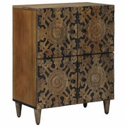 Credenza Marrone 60 x 33,5 x 75 cm Legno di mango massello