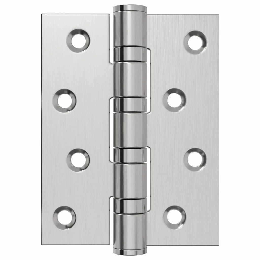 Cerniera 16 pz 100 x 78 x 13 mm Argento Acciaio 42041380