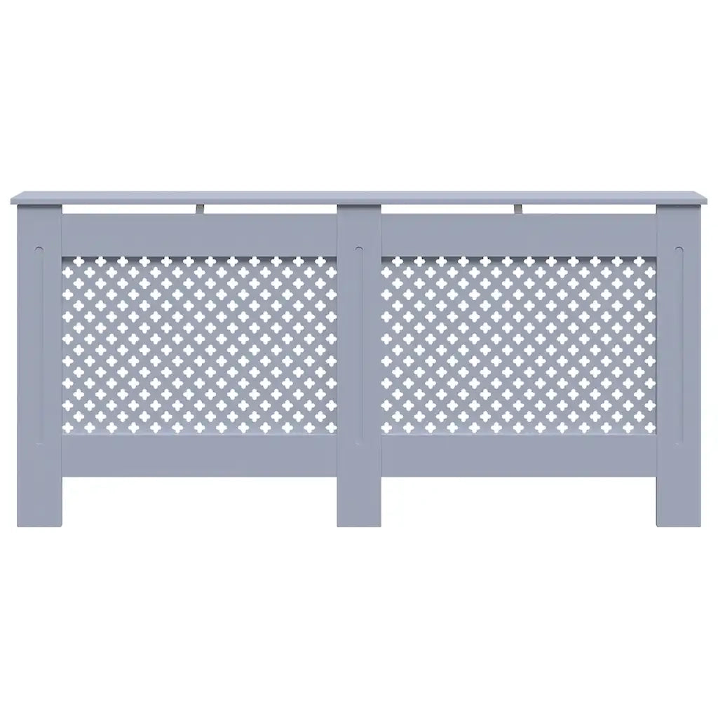Copertura per Radiatore Antracite 172x19x81 cm in MDF 288197