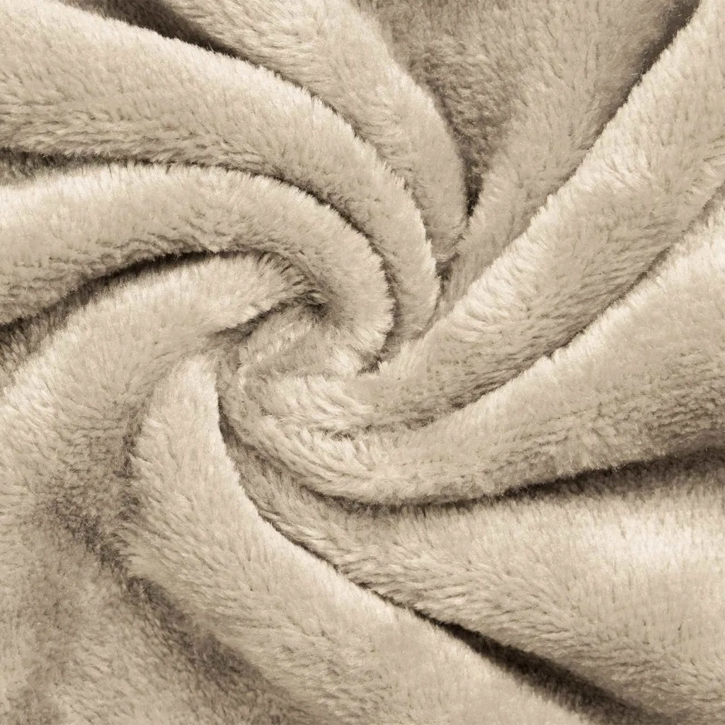 Felpa coperta Beige m Flanella CFW5625865