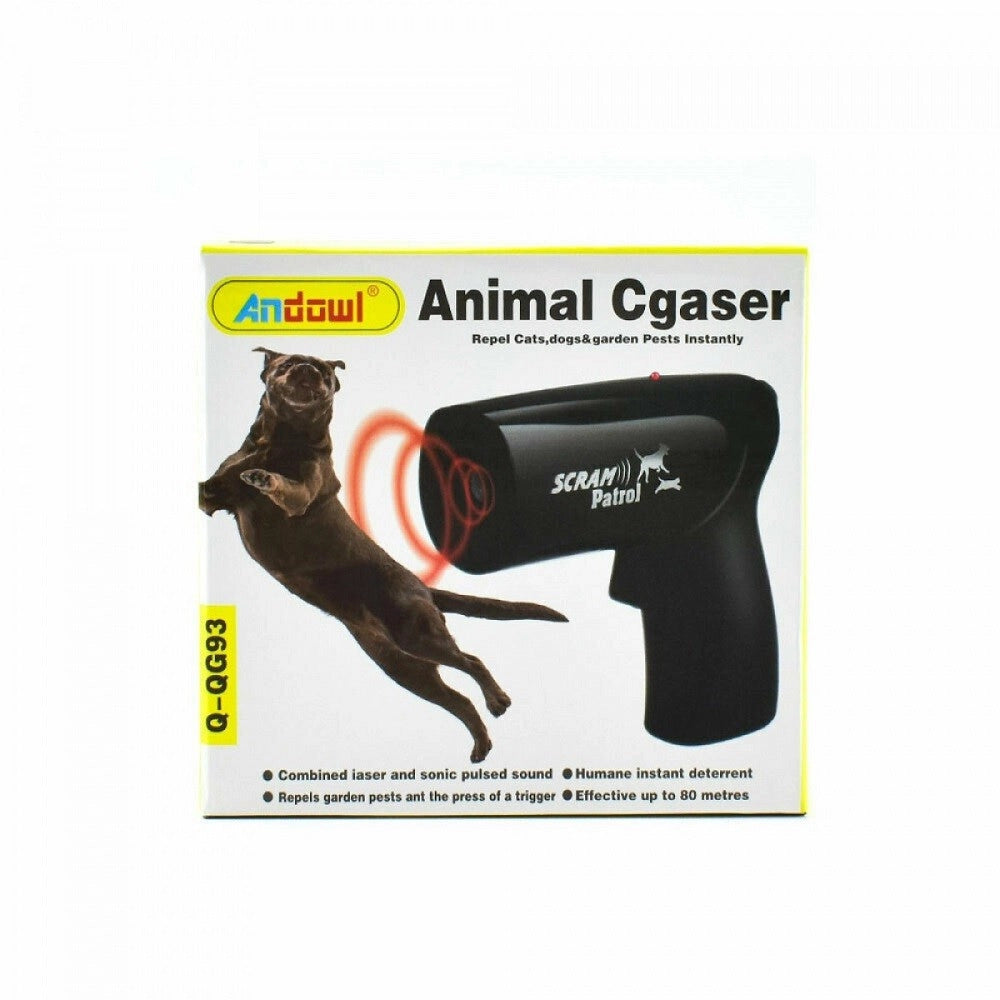 Trade Shop - Dispositivo Addestramento Repellente Ad Ultrasuoni Per Cani Gatti Insetti Q-qg93 -