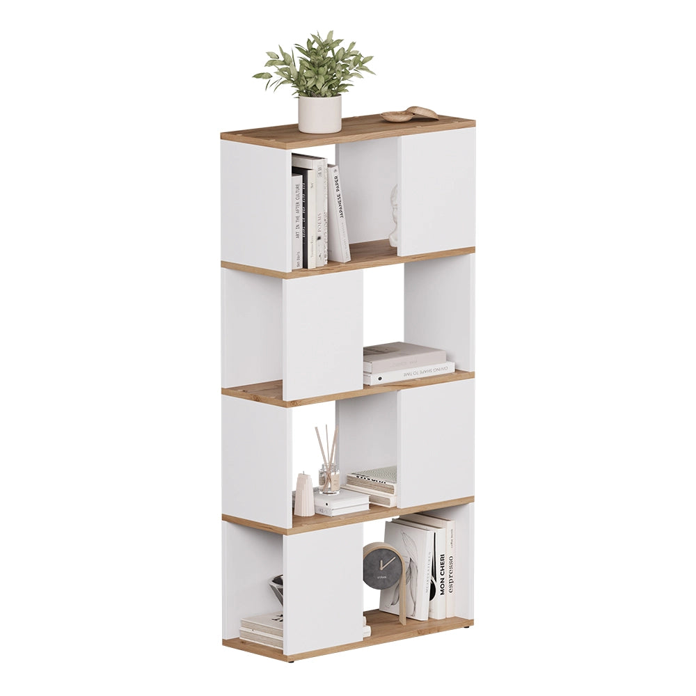 Vicco Divisorio per ambienti Rovere bianco/dorato 60 x 124.5 cm