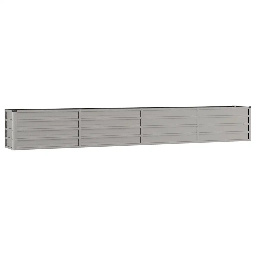 Fioriere | Cassetta per fiori | Letto Rialzato da Giardino Ruggine 320x40x45 cm Acciaio Corten