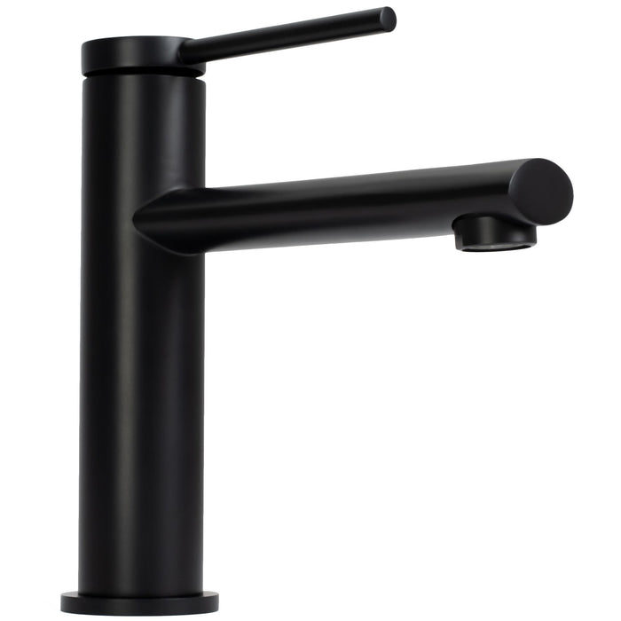 Rubinetto Da Lavabo Rea Oval Black Low