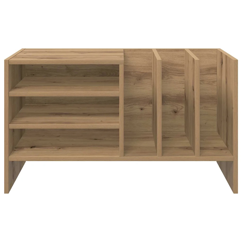 Mobile porta vinili Rovere artigianale 78.5 x 35 x 45 cm CFW5938786