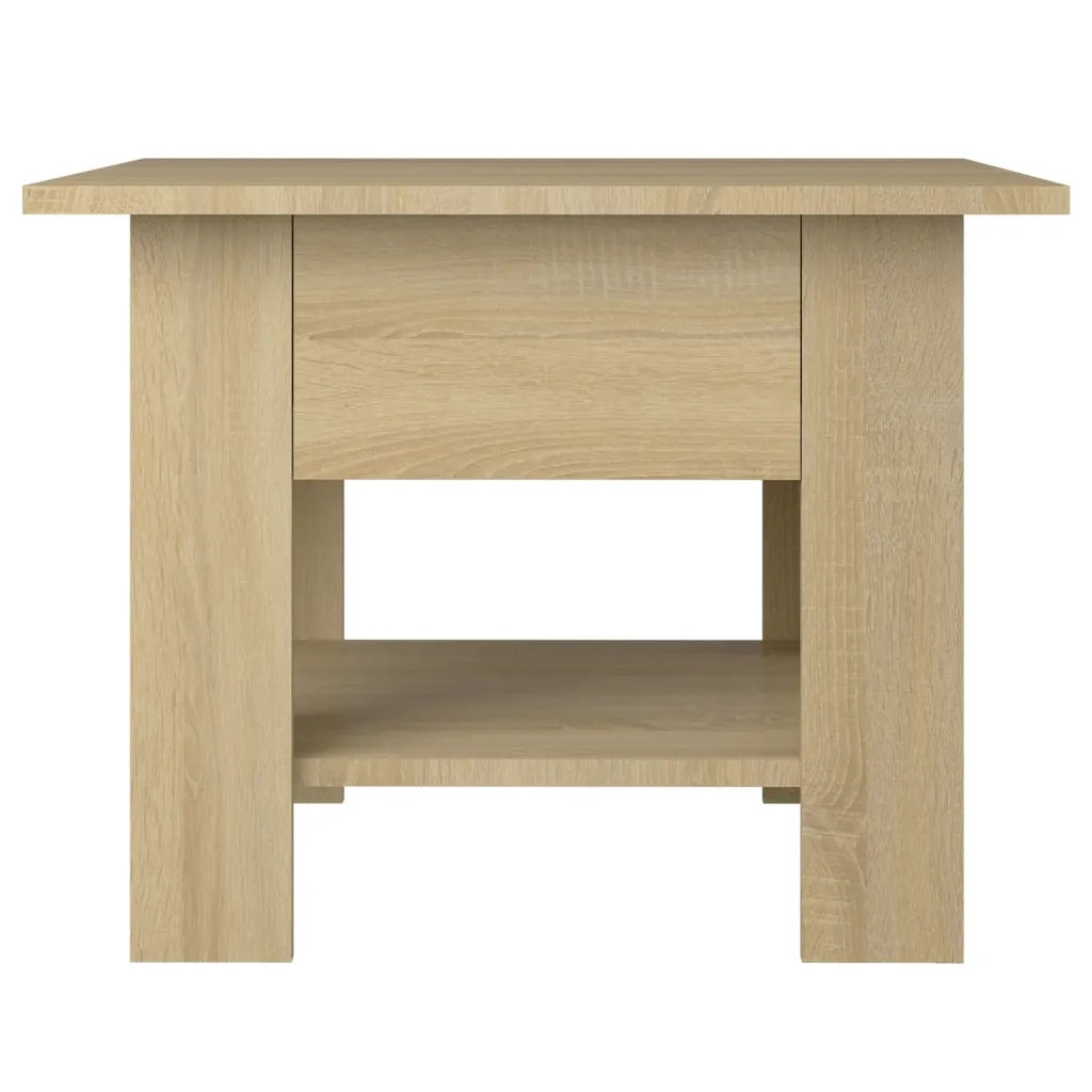 Tavolino da Salotto Rovere Sonoma 55x55x42 cm in Truciolato 810265