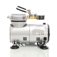 Compressore per aerografo AS20W, 1 cilindro, 4 bar, funzione di pompa per vuoto